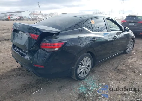 2020 Nissan Sentra S Xtronic Cvt из США, поврежденный, VIN 3N1AB8BV8LY217783